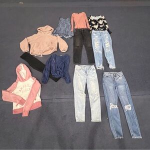 Lot of American Eagle and Aeropostale clothes XS 000 00